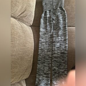 Intermezzo women’s medium fold down knit warm up pants